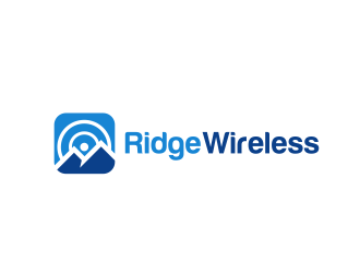 Ridge Wireless logo design by serprimero