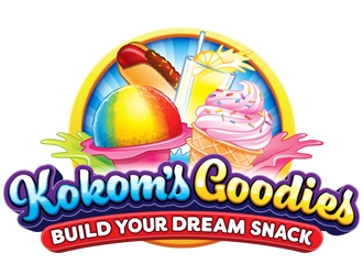 Kokoms Goodies logo design by ZedArts