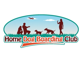 Home Dog Boarding Club logo design by JJlcool