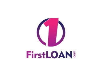 FirstLoan.com logo design by dshineart