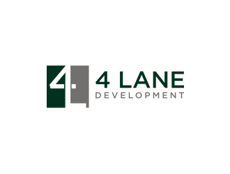 4 Lane Development logo design by Franky.