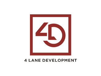 4 Lane Development logo design by Diponegoro_
