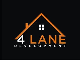 4 Lane Development logo design by bricton