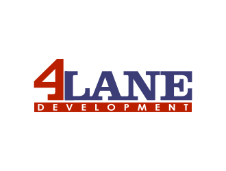 4 Lane Development logo design by perf8symmetry