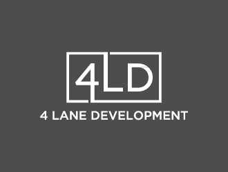 4 Lane Development logo design by labo