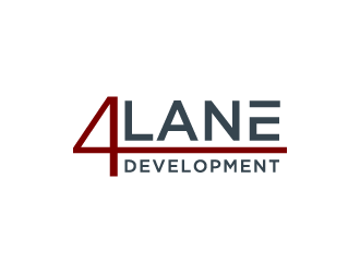 4 Lane Development logo design by denfransko
