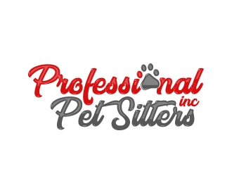 Professional Pet Sitters inc logo design by MarkindDesign