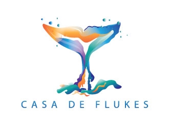 Casa De Flukes logo design by Gaze