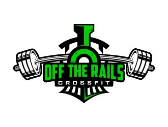 Off the Rails CrossFit logo design by daywalker