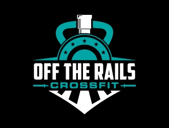 Off the Rails CrossFit logo design by labo