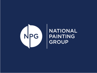 National Painting Group logo design by yeve