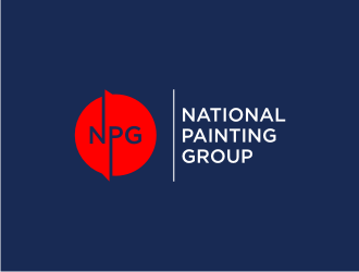 National Painting Group logo design by yeve