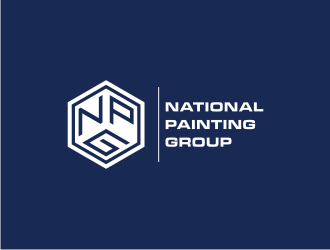 National Painting Group logo design by yeve