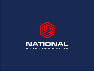 National Painting Group logo design by enilno