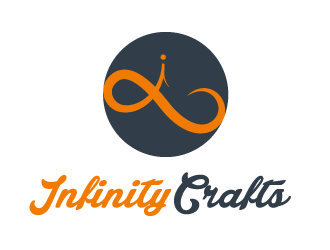 Infintiy Crafts logo design by alxmihalcea