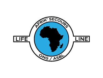 AFRIK SECOURS logo design by GRB Studio