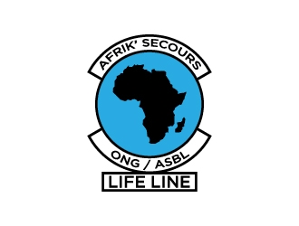 AFRIK SECOURS logo design by GRB Studio