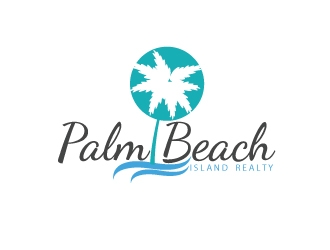 Palm Beach Island Realty logo design by webmall