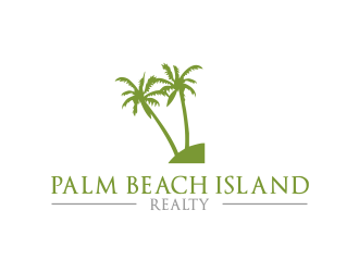 Palm Beach Island Realty logo design by done