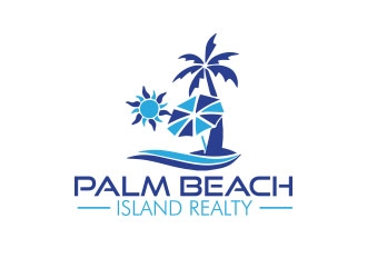 Palm Beach Island Realty logo design by emyjeckson