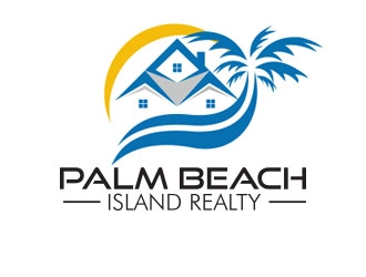 Palm Beach Island Realty logo design by emyjeckson
