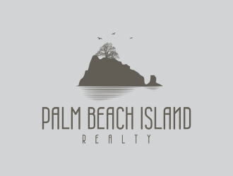 Palm Beach Island Realty logo design by mletus