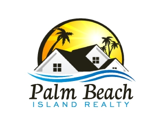Palm Beach Island Realty logo design by nehel
