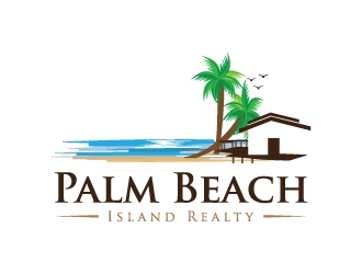 Palm Beach Island Realty logo design by zakdesign700
