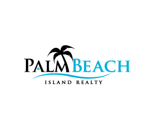 Palm Beach Island Realty logo design by bluespix