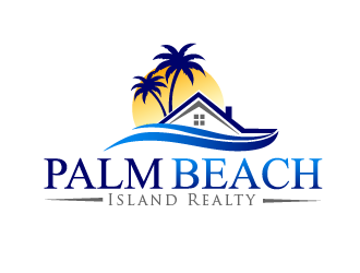 Palm Beach Island Realty logo design by THOR_