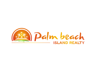Palm Beach Island Realty logo design by cahyobragas