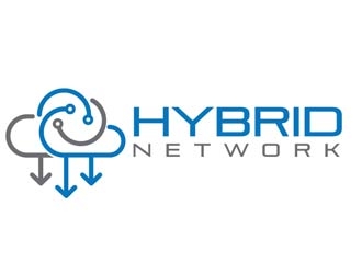 Hybrid Network logo design by shere
