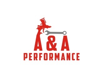 A&A Performance logo design by bricton