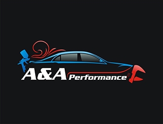 A&A Performance logo design by gitzart