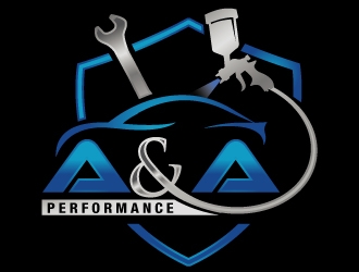 A&A Performance logo design by PMG