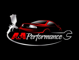A&A Performance logo design by jaize