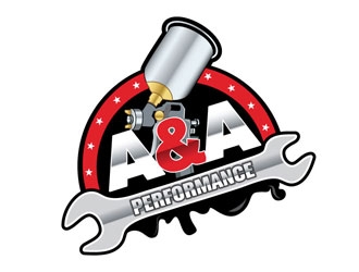 A&A Performance logo design by LogoInvent