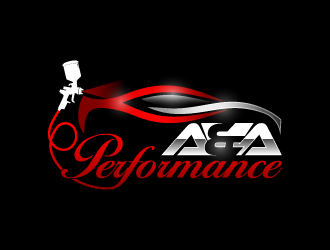 A&A Performance logo design by pencilhand