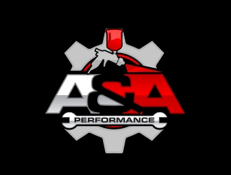 A&A Performance logo design by MarkindDesign