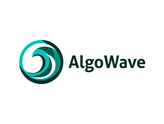 AlgoWave logo design by SmartTaste