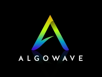 AlgoWave logo design by nexgen
