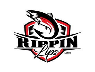 Rippin Lips.com logo design by DreamLogoDesign