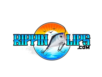 Rippin Lips.com logo design by DreamLogoDesign