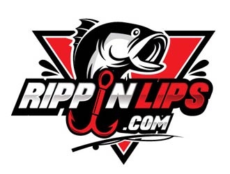 Rippin Lips.com logo design by logoguy