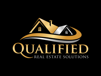 Qualified Real Estate Solutions logo design by pakNton