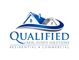 Qualified Real Estate Solutions logo design by pakNton