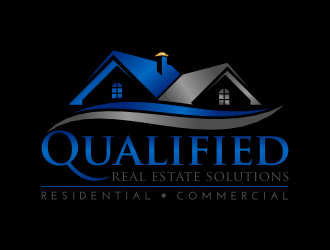 Qualified Real Estate Solutions logo design by pakNton