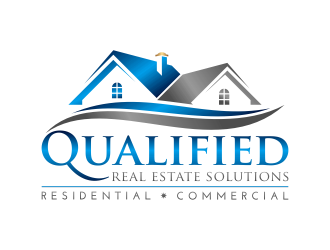 Qualified Real Estate Solutions logo design by pakNton
