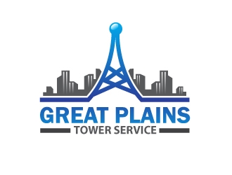 Great Plains Tower Service  logo design by uttam