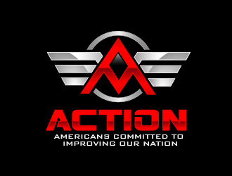 ACTION - Americans Committed To Improving Our Nation logo design by THOR_